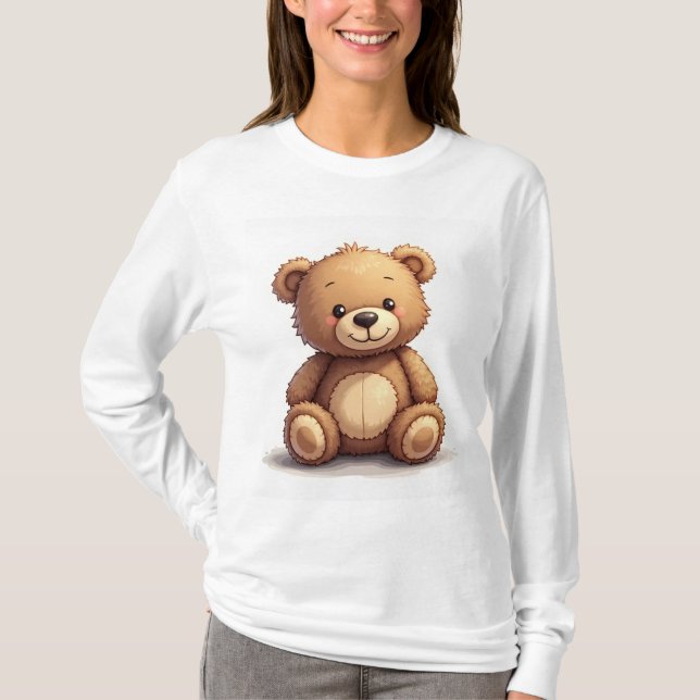 Camiseta de oso de peluche (Anverso)