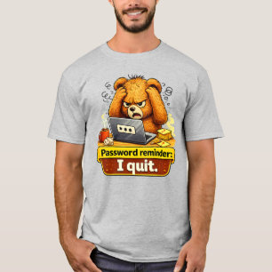 Camiseta de Oso de Peluche Divertido 'Recordatorio