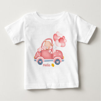 Camiseta de oso de peluche para niños