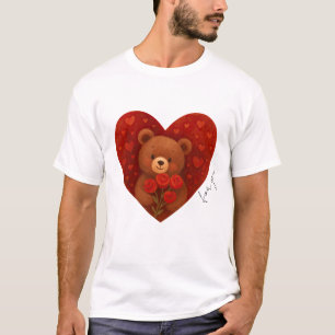 Camiseta de Oso de Peluche Personalizada para Algu