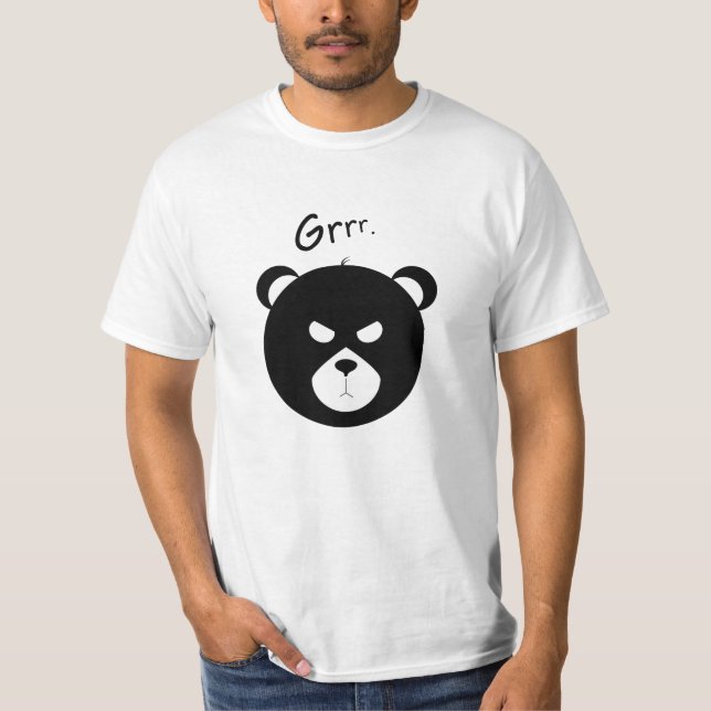 Camiseta de oso gruñón (Anverso)