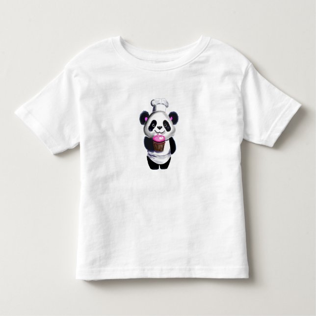 Camiseta de Oso Panda Lindo (Anverso)