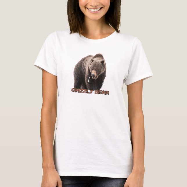 Camiseta de Oso Pardo (Anverso)