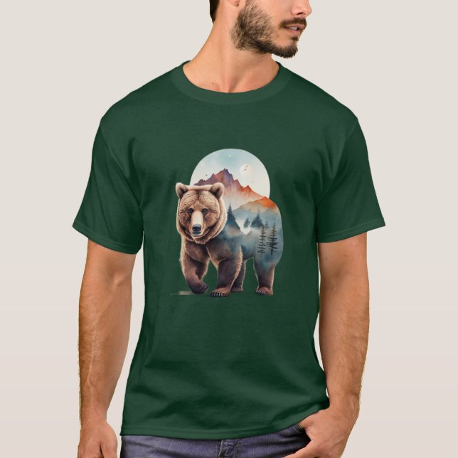 Camiseta de oso pardo (Anverso)