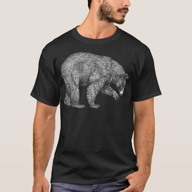 Camiseta de oso pardo (Anverso)
