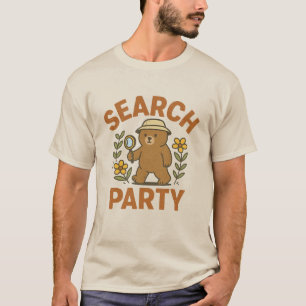 Camiseta de oso “Search Party”