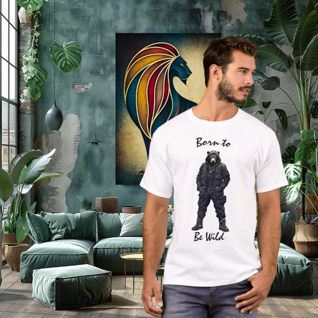 Camiseta de oso táctico salvaje poderoso (Subido por el creador)