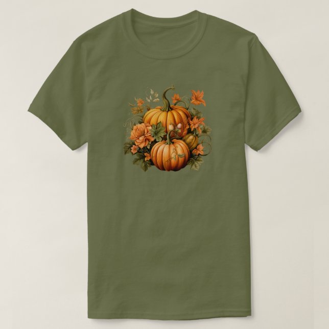Camiseta de otoño (Diseño del anverso)