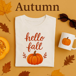 Camiseta de otoño