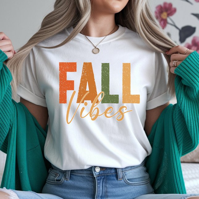 Camiseta de Otoño, Clima de Suéter de la Temporada (fall vibes shirt, fall vibes sweatshirt, autumn vibes shirt, autumn vibes sweatshirt for women,)