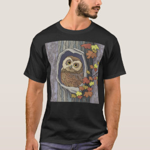Camiseta de Otoño y Colores Caídos