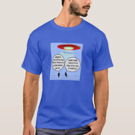 Camiseta de OVNI (oscura)