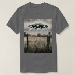Camiseta de OVNI para pintura de color de agua