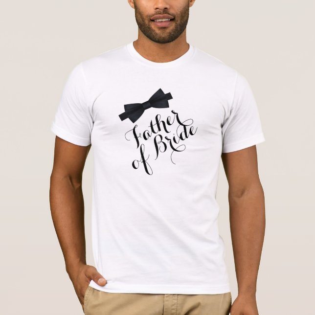 Camiseta de Padre de la Novia para Boda (Anverso)