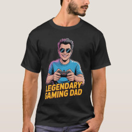 Camiseta de padre gamer Padre Gamer Legendario