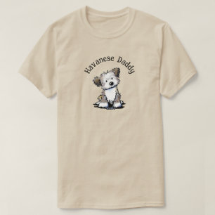 Camiseta de padres de KiniArt Havanese