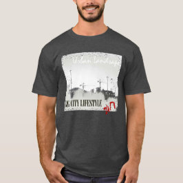 Camiseta de paisaje urbano