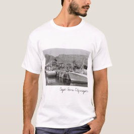 Camiseta de paisajes urbanos del puerto de Cabo To