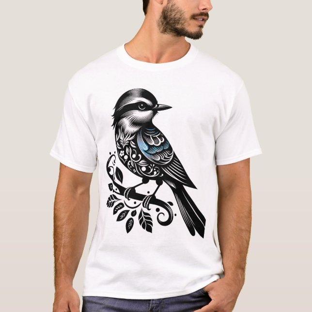 camiseta de pájaro (Anverso)