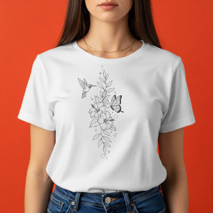 Camiseta de pájaro, Camiseta de amante de pájaros,