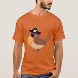 Camiseta de pájaro con barba Halloween 2024