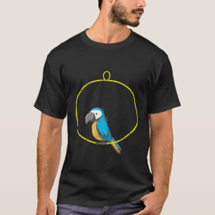 Camiseta de pájaro con regalo de loro