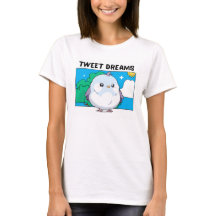 Camiseta de pájaro de Tweet Dreams