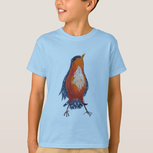 Camiseta de pájaro espumoso (Anverso)