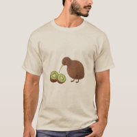 Camiseta de pájaro Kiwi, Camiseta de Kiwi linda, A
