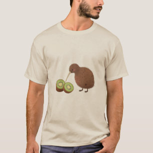 Camiseta de pájaro Kiwi, Camiseta de Kiwi linda, A