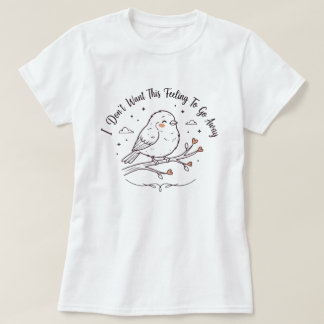  Camiseta de pájaro lindo | Este regalo de pájaro 