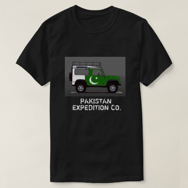Camiseta de PAKISTÁN (Diseño del anverso)