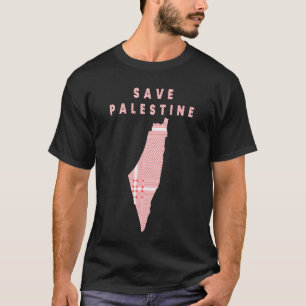 Camiseta de Palestina - Camiseta de bufanda palest
