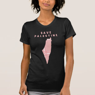 Camiseta de Palestina - Camiseta de bufanda palest