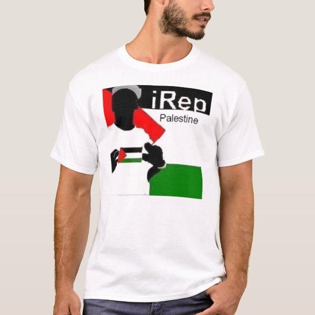 camiseta de Palestina del iRep (Anverso)
