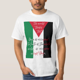Camiseta de Palestina Libre - Camiseta de Save Gaz