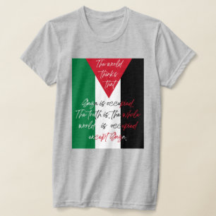 Camiseta de Palestina Libre - Camiseta de Save Gaz