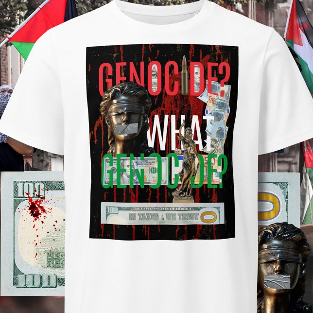 Camiseta de Palestina Libre | No al genocidio en G (Free Palestine T-shirts | Say No To Genocides, Save Gaza, Wear This Palestine Solidarity T-shirt)