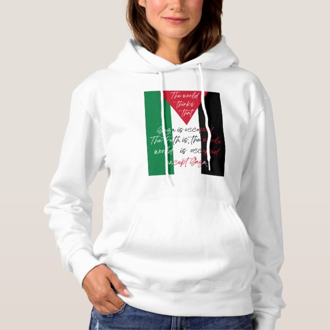 Camiseta de Palestina libre - Salven sudadera de G (Anverso)