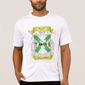 Camiseta de Palmer/de los hombres blancos de la