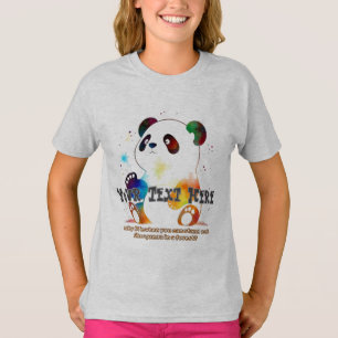 Camiseta de panda