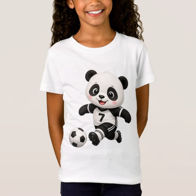 Camiseta de Panda de Fútbol (Anverso)