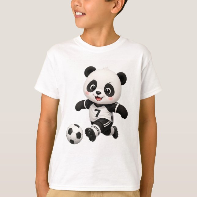 Camiseta de Panda de Fútbol (Anverso)