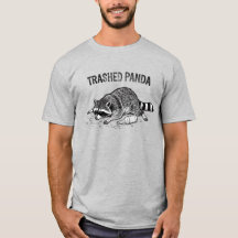 Camiseta de Panda Destrozado