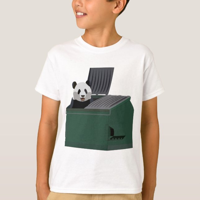 Camiseta de Panda Divertido (Anverso)