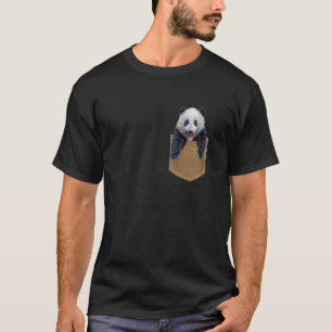 Camiseta de Panda Divertido - Panda Lindo en Bolsi