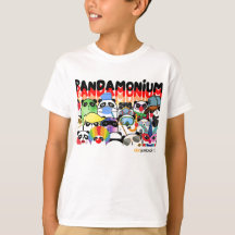 Camiseta de pandamonio