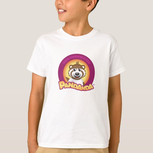 Camiseta de Pandanda de los niños (Anverso)