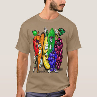 Camiseta de pandillas de comida