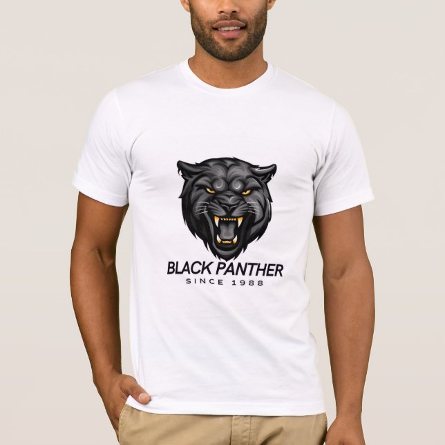 Camiseta de pantera negra (Anverso)